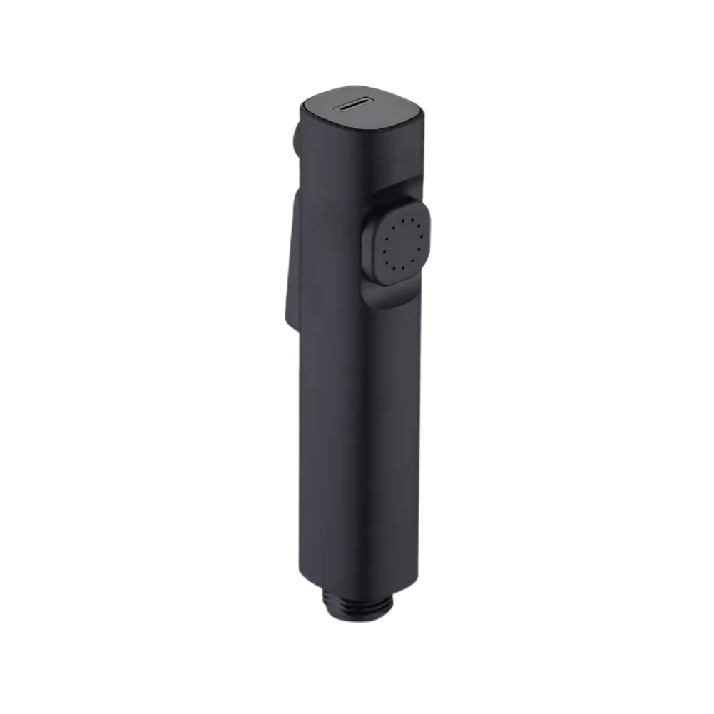 Handheld Bidet Sprayer Head – Black, Silver, Grey, or White
