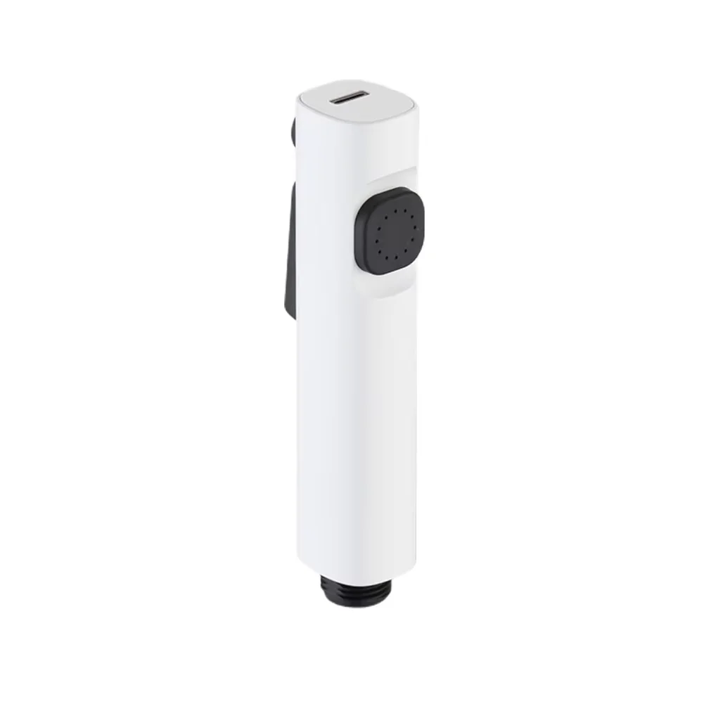 Handheld Bidet Sprayer Head – Black, Silver, Grey, or White